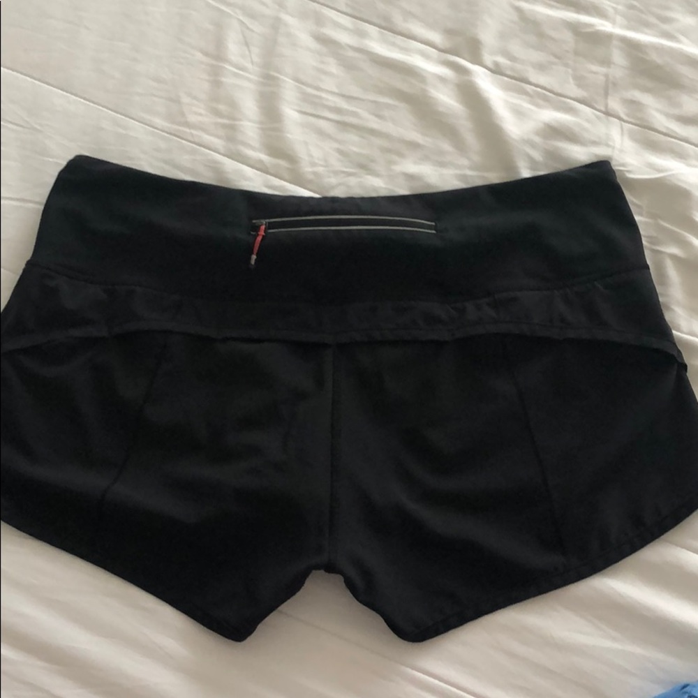 Black lululemon shorts